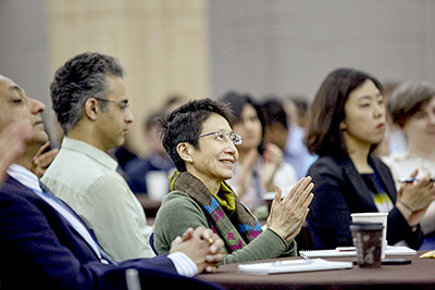 At the IAC Conference in Seoul: Prof. Helen F. Siu