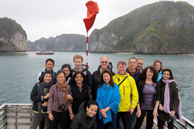 Scholars at workshop “Asia Inside Out: Mobile Peoples” in Vietnam, January 2017, leading to Itinerant People, third volume of Asia Inside Out (Harvard University Press)